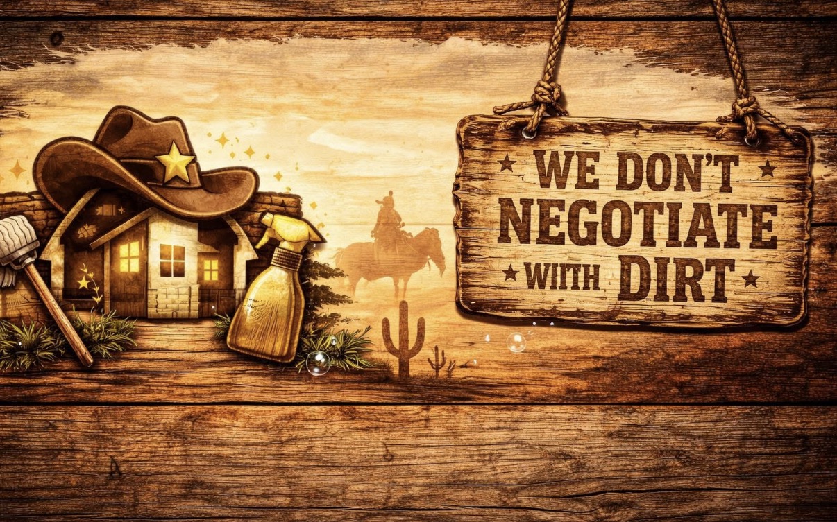 Outlaw Shine artwork: We don't negotiate with dirt